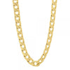 Gargantilla Básica 5.222.004.18 Oro Laminado, Diseño de Cubana, Pulido, Dorado