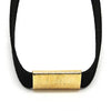 Gargantilla Elegante 04.215.0024.13 Oro Laminado, Diseño de Choker, Pulido, Dorado