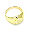 Anillo Infantil 01.185.0016.03 Oro Laminado, Pulido, Dorado