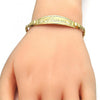 Pulsera con Placa 03.63.1900.07 Oro Laminado, Pulido, Dorado