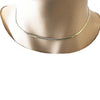 Gargantilla Básica 04.213.0173.16 Oro Laminado, Diseño de Herringbone, Pulido, Dorado
