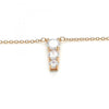 Collares con Dije 04.336.0058.1.16 Plata Rodinada, con Zirconia Cubica Blanca, Pulido, Oro Rosado