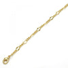 Gargantilla Básica 04.318.0001.20 Oro Laminado, Pulido, Dorado