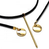 Gargantilla Elegante 04.215.0013.72 Oro Laminado, Diseño de Choker, Pulido, Dorado