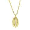 Collares con Dije 04.332.0001.2.16 Plata Rodinada, Pulido, Dorado