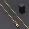 Gargantilla Básica 5.222.040.18 Oro Laminado, Diseño de Box, Pulido, Dorado