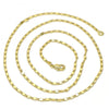 Gargantilla Básica 04.213.0004.24.GT Tono Dorado, Pulido, Dorado