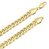 Gargantilla Básica 5.223.012.30 Oro Laminado, Diseño de Miami Cubana, Pulido, Dorado