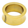 Anillo de Hombre 01.328.0005.1.10 Acero Inoxidable, con Zirconia Cubica Blanca, Pulido, Dorado
