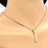 Collares con Dije 04.242.0100.24 Oro Laminado, Pulido, Dorado