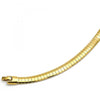 Gargantilla Básica 5.220.006.20 Oro Laminado, Diseño de Herringbone, Pulido, Dorado