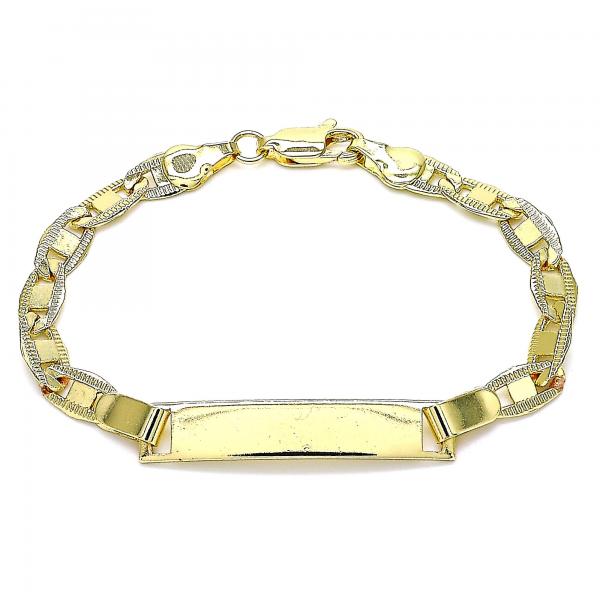 Pulsera con Placa 03.63.2221.06 Oro Laminado, Pulido, Dorado