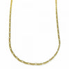 Gargantilla Básica 04.09.0172.20 Oro Laminado, Diseño de Figaro, Dorado