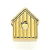 Dije Love Link 05.179.0021 Oro Laminado, Diseño de Casa, Dorado