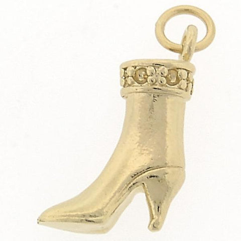 Dije Elegante 5.183.042 Oro Laminado, Diseño de Zapato, Dorado