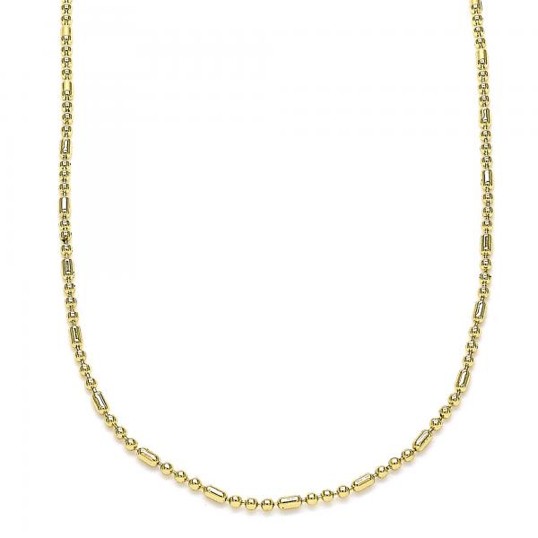 Gargantilla Básica 04.213.0222.18 Oro Laminado, Pulido, Dorado