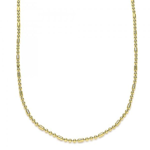 Gargantilla Básica 04.213.0222.18 Oro Laminado, Pulido, Dorado