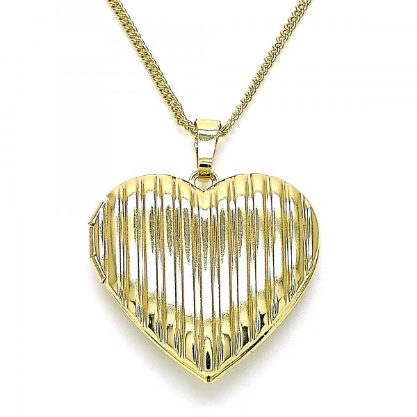 Collares con Dije 04.117.0036.20 Oro Laminado, Pulido, Dorado