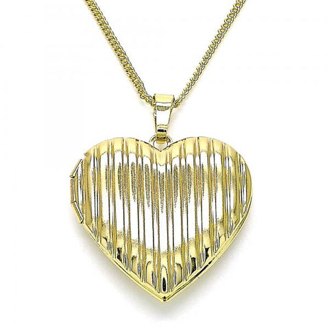 Collares con Dije 04.117.0036.20 Oro Laminado, Pulido, Dorado