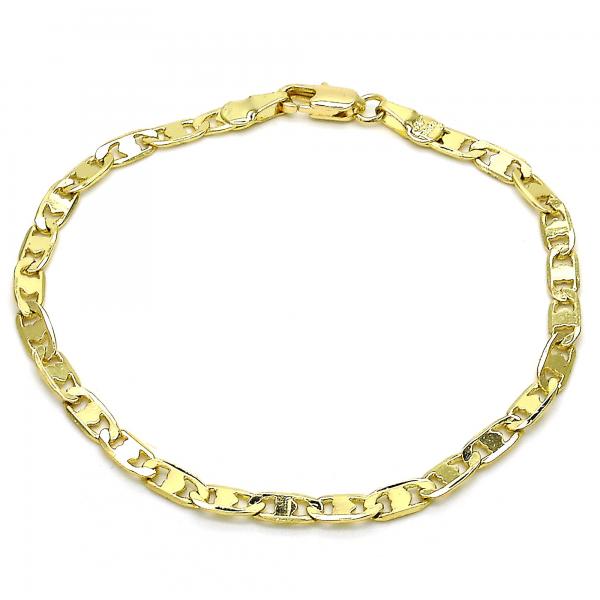 Pulsera Básica 5.223.017.07 Oro Laminado, Pulido, Dorado