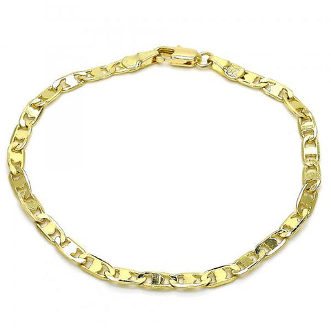 Pulsera Básica 5.223.017.07 Oro Laminado, Pulido, Dorado