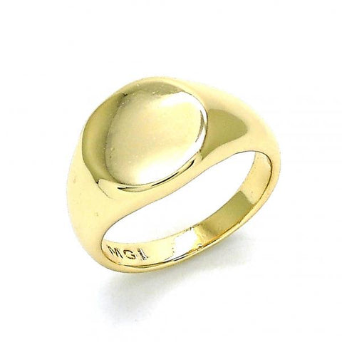 Anillo Infantil 01.185.0015.05 Oro Laminado, Pulido, Dorado