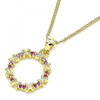 Collares con Dije 04.156.0335.1.20 Oro Laminado, Pulido, Dorado