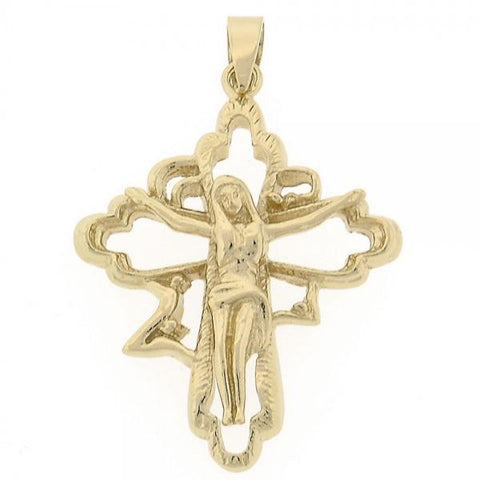 Dije Religioso 5.189.016 Oro Laminado, Diseño de Mariposa, Dorado