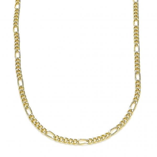 Gargantilla Básica 04.213.0218.18 Oro Laminado, Pulido, Dorado