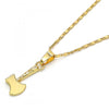 Collares con Dije 04.242.0086.24 Oro Laminado, Pulido, Dorado