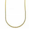 Gargantilla Básica 04.09.0174.20 Oro Laminado, Diseño de Singapore, Dorado