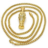 Collares con Dije 04.242.0069.30 Oro Laminado, Pulido, Dorado