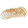 Docena de Aros 5.264.002.03 Chapa de Oro, Diamantado, Tricolor