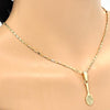 Collares con Dije 04.242.0087.24 Oro Laminado, Pulido, Dorado