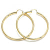 Argolla Extra Grande 02.170.0235.70 Oro Laminado, Pulido, Dorado