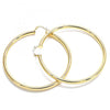 Argolla Extra Grande 02.170.0235.70 Oro Laminado, Pulido, Dorado