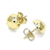 Arete Dormilona 02.100.0118 Oro Laminado, Pulido, Dorado