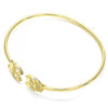 Pulsera Elegante 07.156.0069 Oro Laminado, Diseño de Buho, con Micro Pave Blanca, Pulido, Dorado