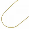 Gargantilla Básica 04.32.0014.22 Oro Laminado, Diseño de Bola, Pulido, Dorado