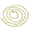Gargantilla Básica 04.213.0050.24 Oro Laminado, Pulido, Dorado