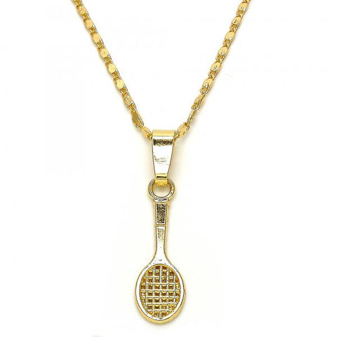 Collares con Dije 04.242.0087.24 Oro Laminado, Pulido, Dorado