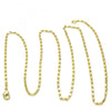 Gargantilla Básica 04.213.0004.24.GT Tono Dorado, Pulido, Dorado