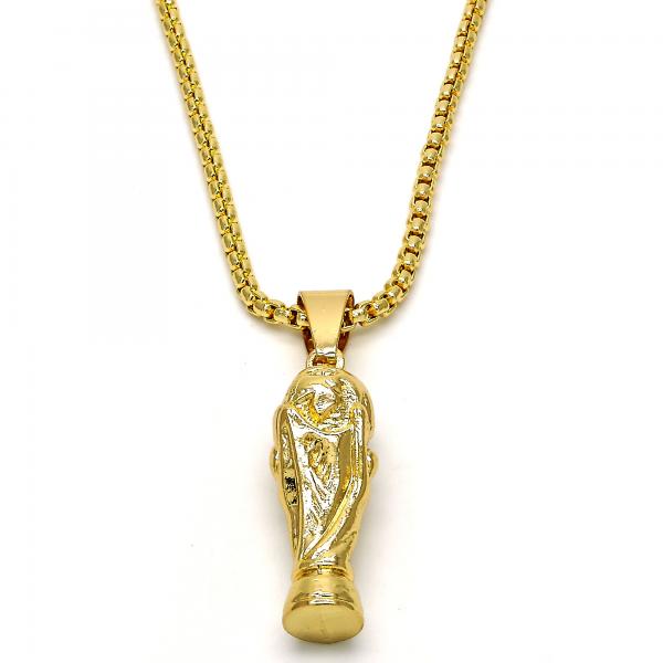 Collares con Dije 04.242.0069.30 Oro Laminado, Pulido, Dorado