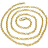 Gargantilla Básica 5.223.021.24 Oro Laminado, Diseño de Rolo, Pulido, Dorado