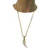 Collares con Dije 04.242.0071.30 Oro Laminado, Pulido, Dorado