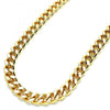 Gargantilla Básica 04.63.1399.24 Oro Laminado, Diseño de Miami Cubana, Pulido, Dorado