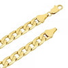 Gargantilla Básica 5.222.002.28 Oro Laminado, Diseño de Cubana, Pulido, Dorado