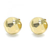 Arete Dormilona 02.100.0118.1 Oro Laminado, Pulido, Dorado
