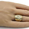 Anillo de Hombre 01.185.0009.10 Oro Laminado, Pulido, Dorado