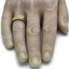 Anillo de Hombre 01.328.0001.1.09 Acero Inoxidable, con Zirconia Cubica Blanca, Pulido, Dorado